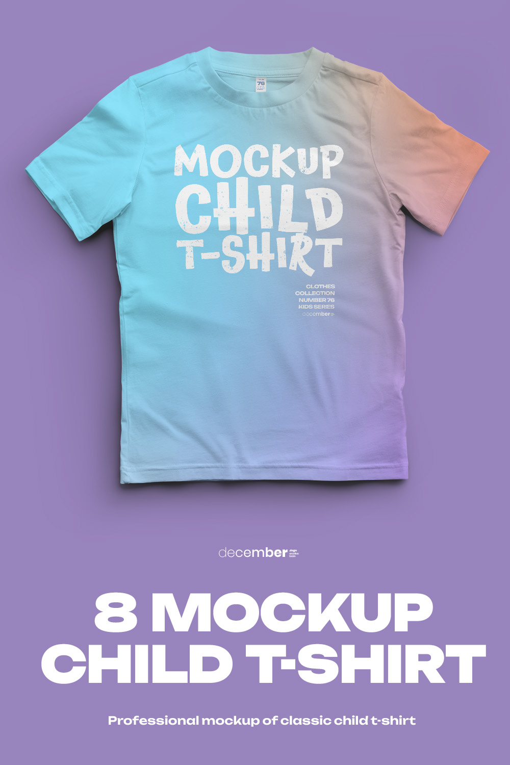 8 Mockups Of A Children'S T-Shirt - Masterbundles