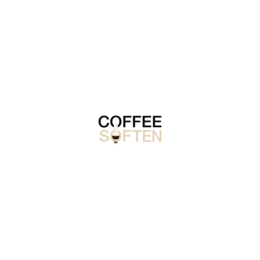 Coffee shop logo design Сoffee Soften cover image.