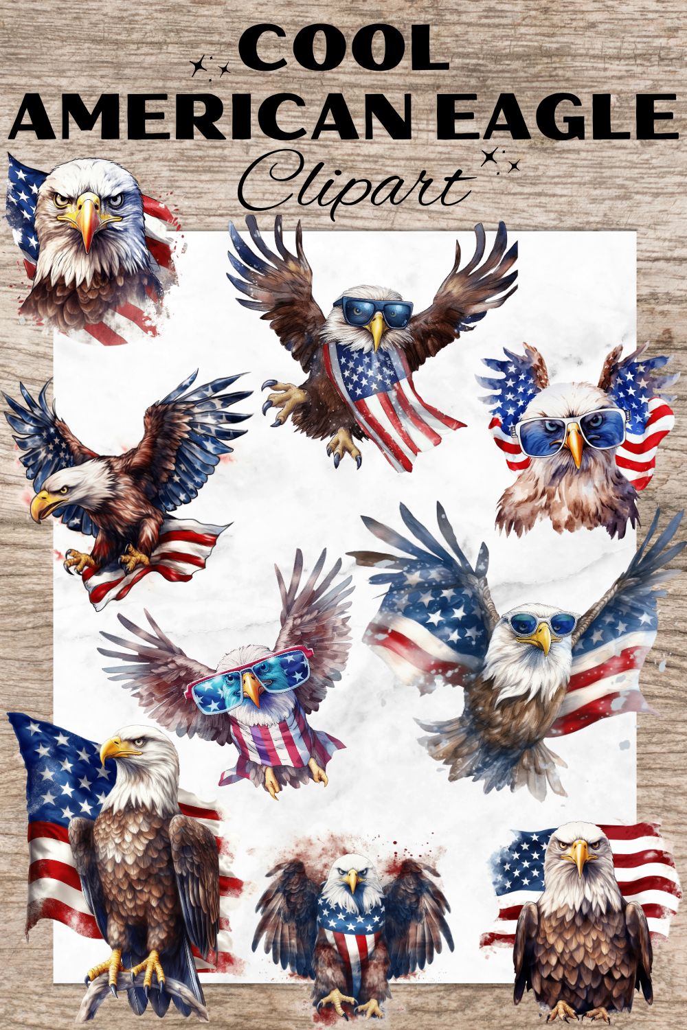 Cool American Eagle pinterest preview image.