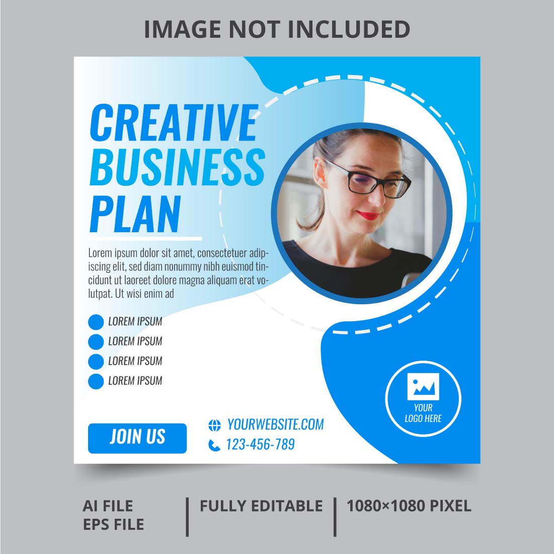 corporate and digital marketing social media vector templates 04 738