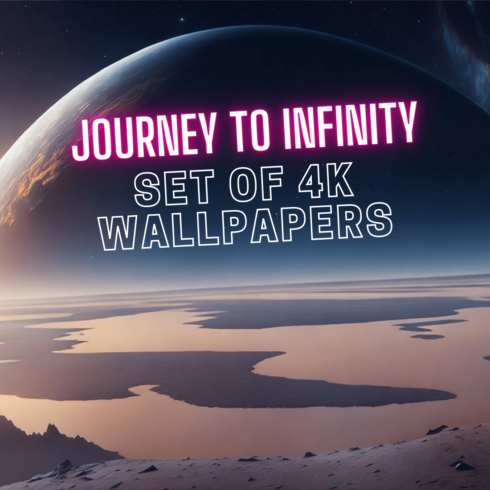 Pack of 4K AI Generated wallpapers - Journey to Infinity cover image.