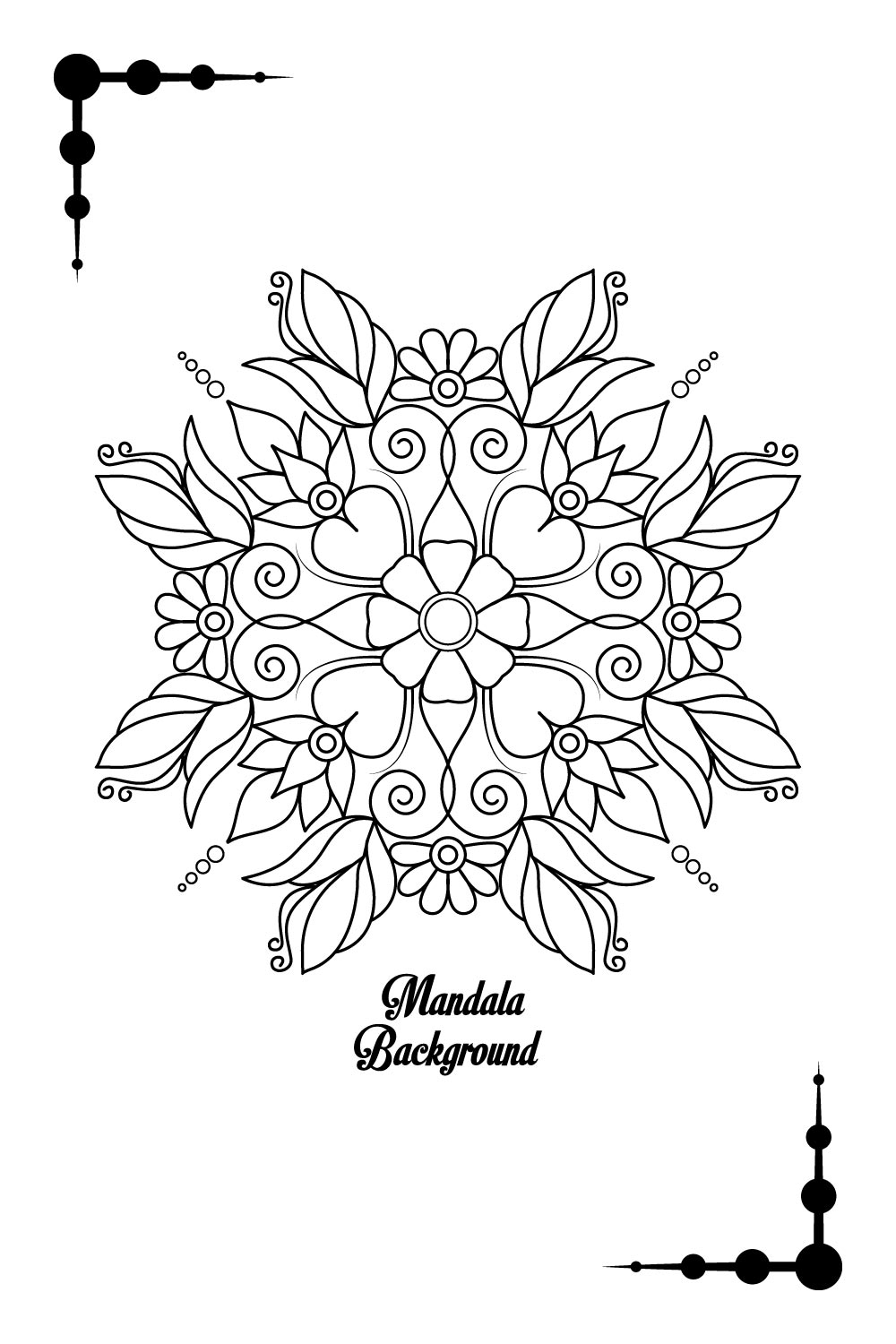 Creative Mandala Design Template SVG, Ai, EPS, PDF, JPG, PNG File. -  MasterBundles