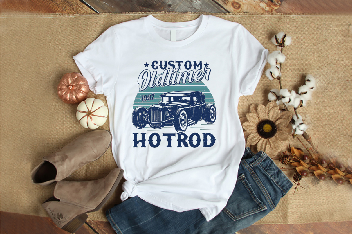 custom oldtimer 1937 hotrod hot rod t shirt design vector 2 613
