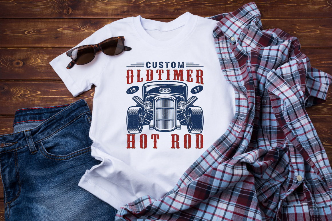 custom oldtimer 1937 hotrod hot rod t shirt design vector 4 656