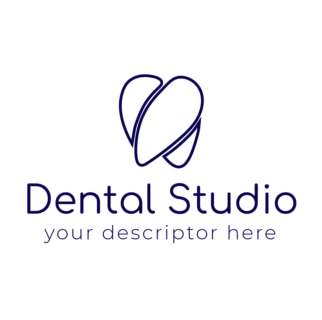 dental logo preview image.
