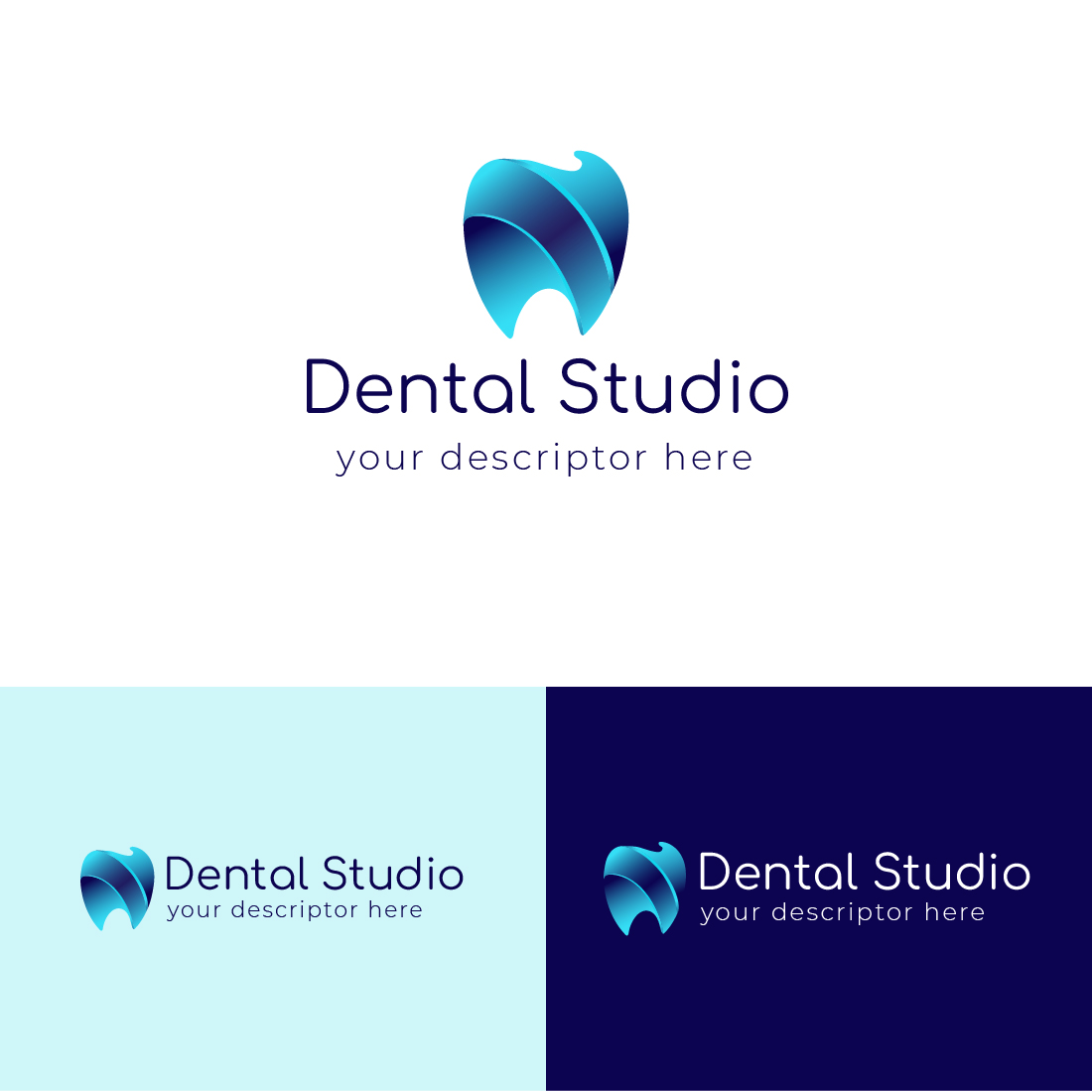 dental logo cover image.