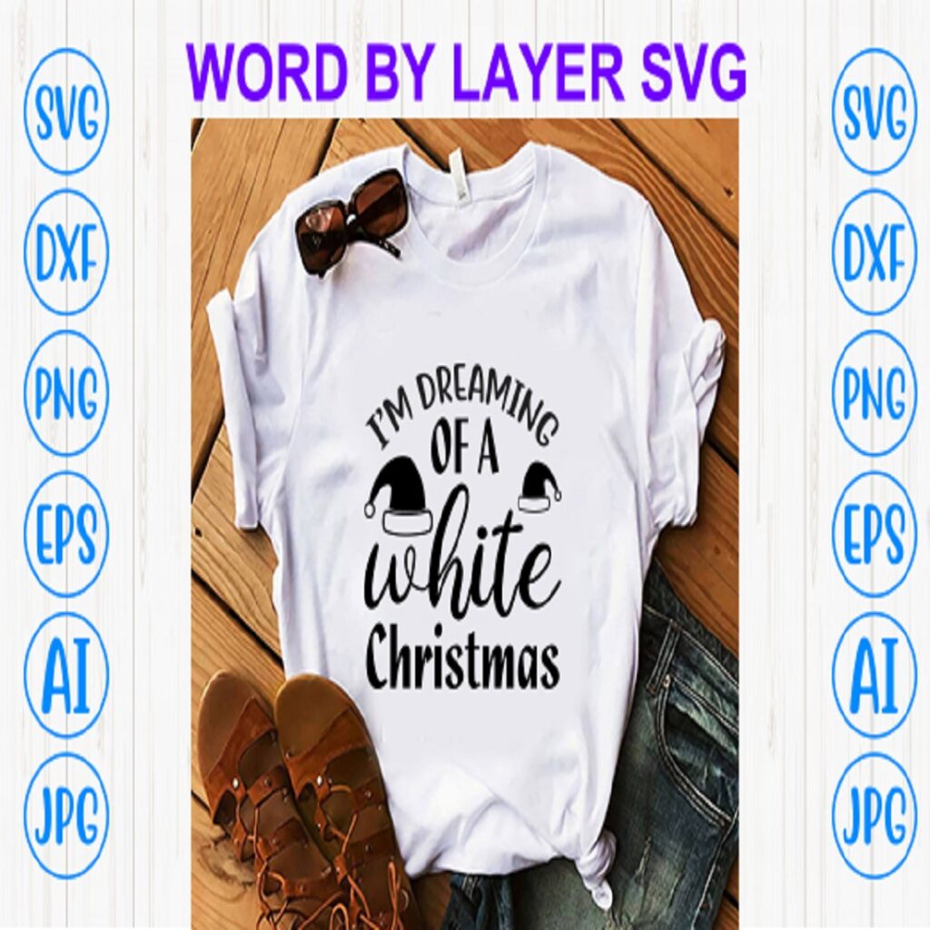 I'm dreaming of a white christmas - MasterBundles