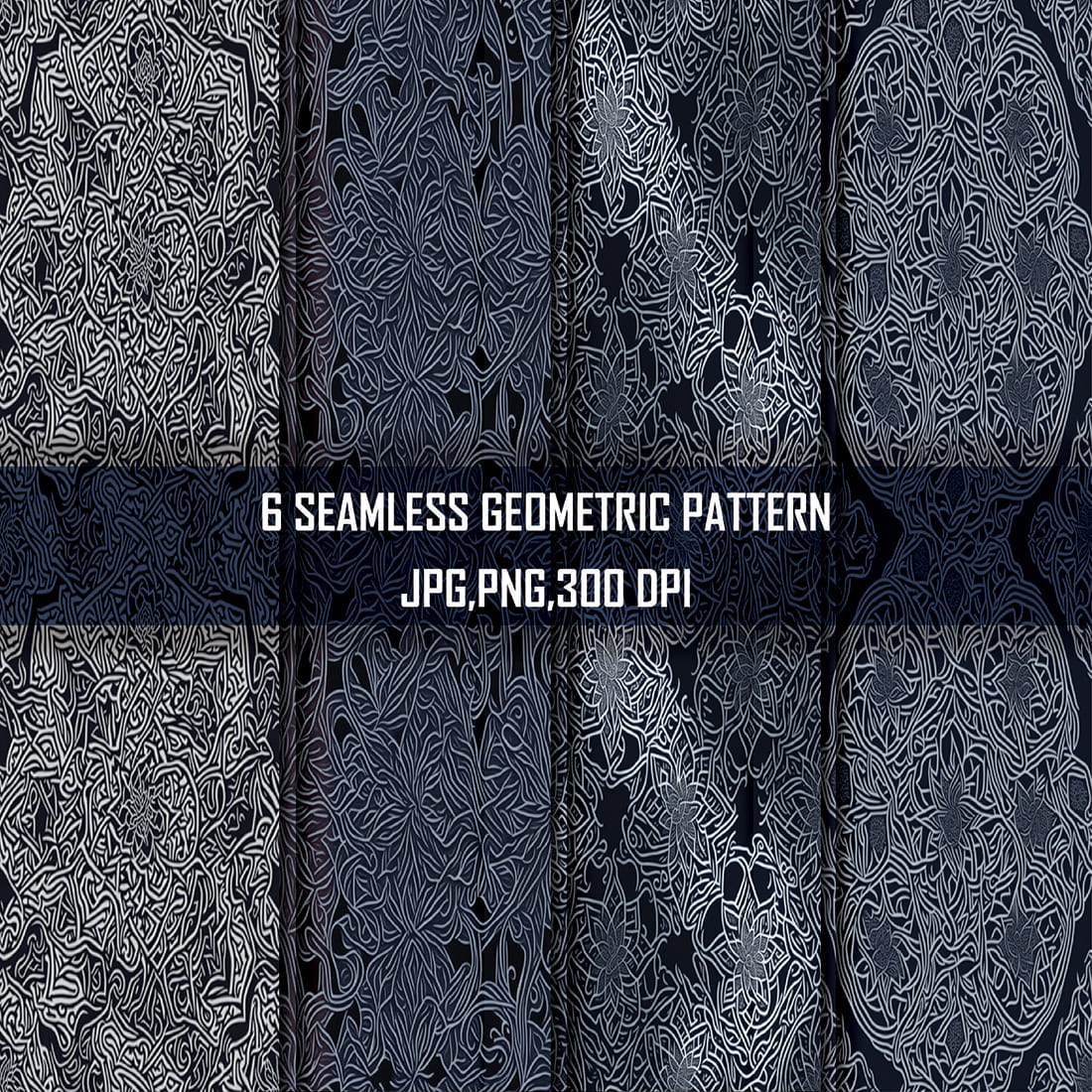 Geometric seamless pattrn cover image.