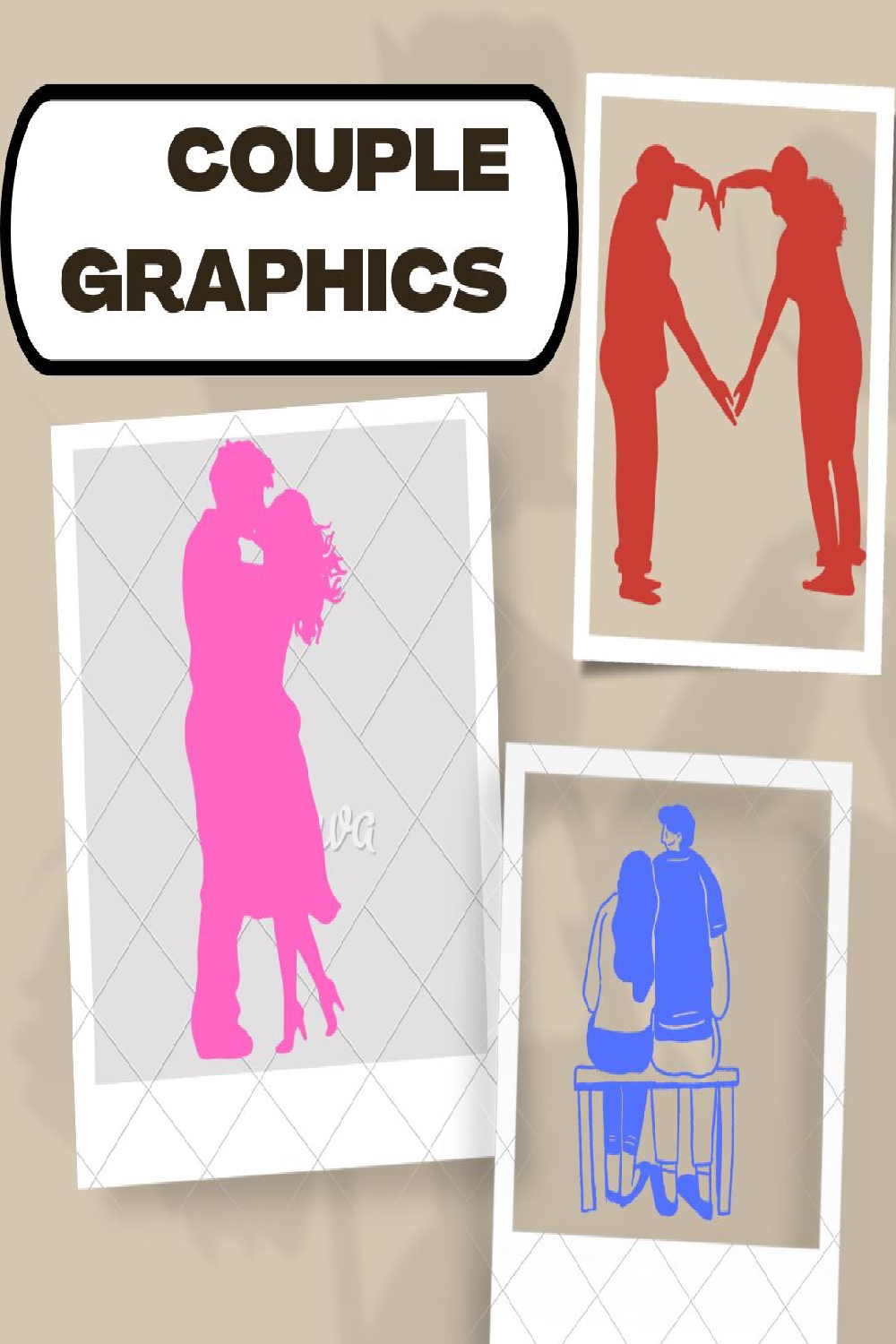 Couple graphics pinterest preview image.