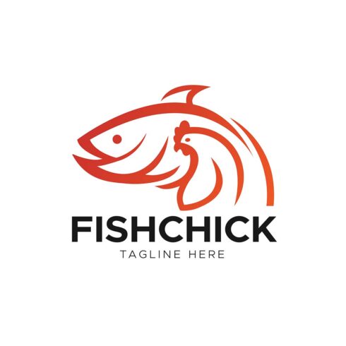 Fishchick Logo Design Template cover image.