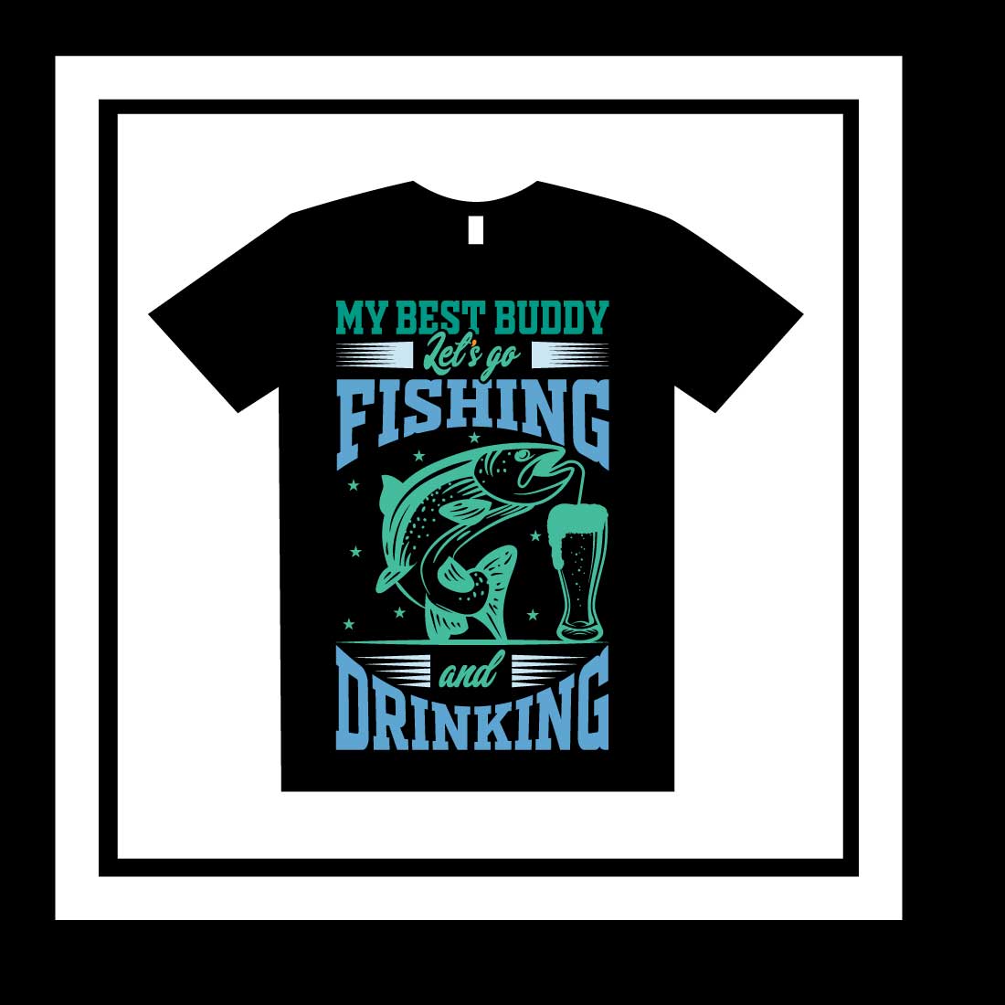 05 Print Ready Fishing Vintage & Vector T-Shirt Design Bundle