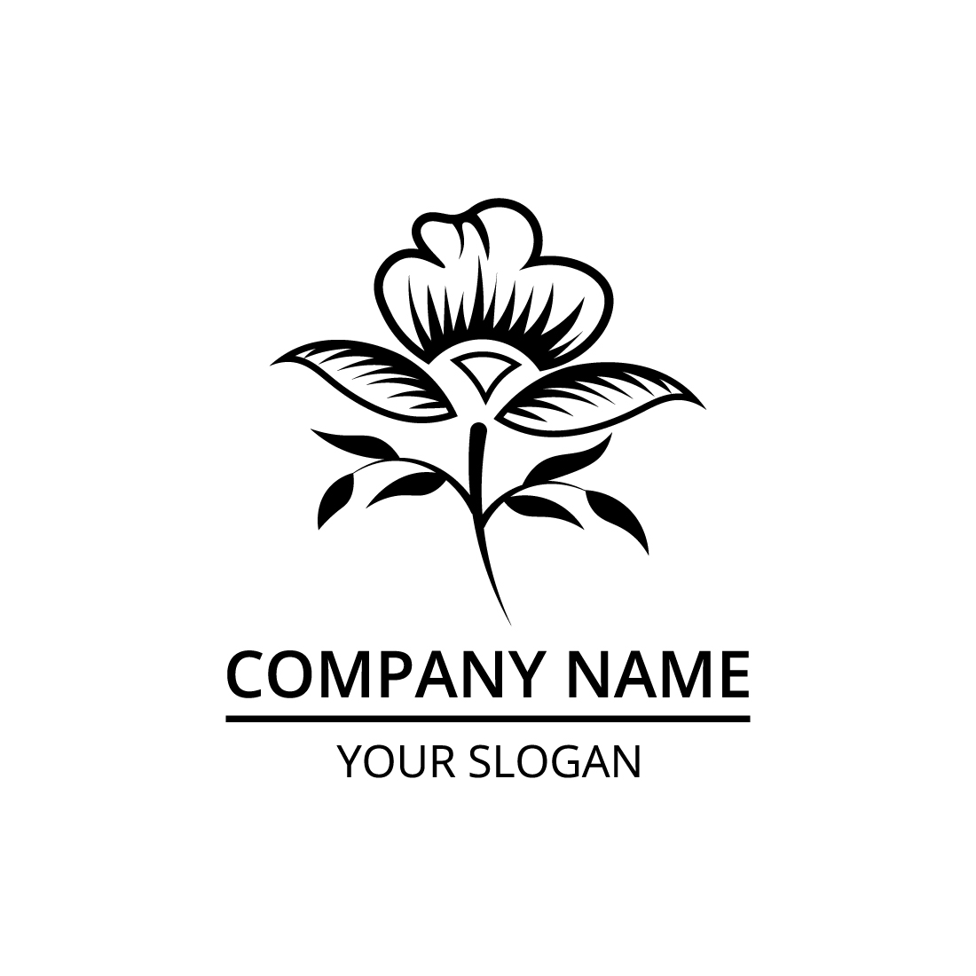 Floral Logo preview image.