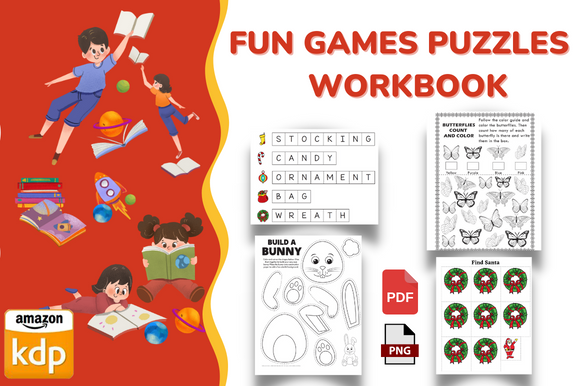 fun games puzzles workbook 145