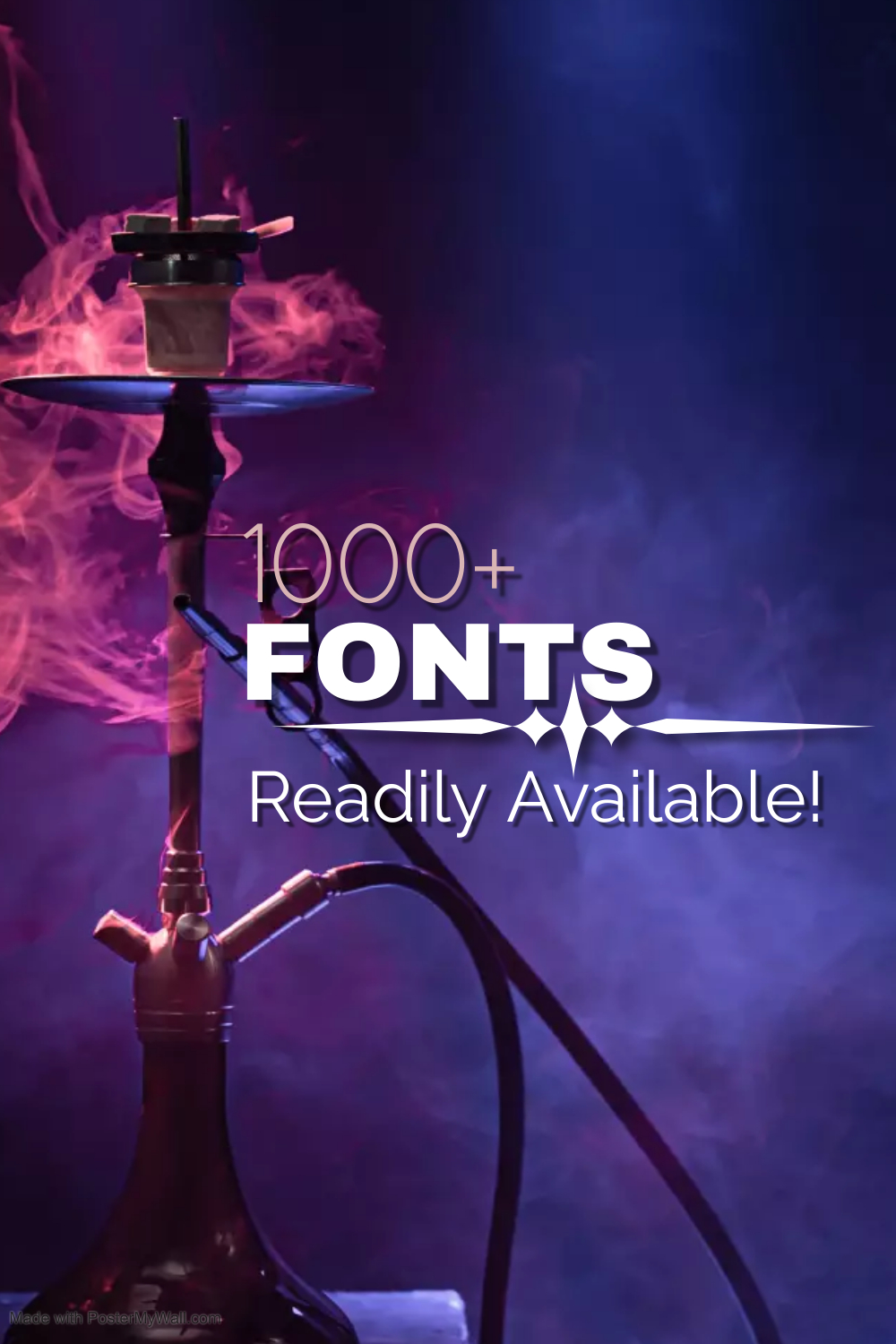 1000+ Special Fonts containing San Serif, Serif, Gothic, Fancy Fonts etc pinterest preview image.