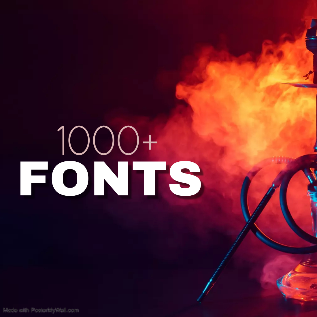 1000+ Special Fonts containing San Serif, Serif, Gothic, Fancy Fonts etc cover image.