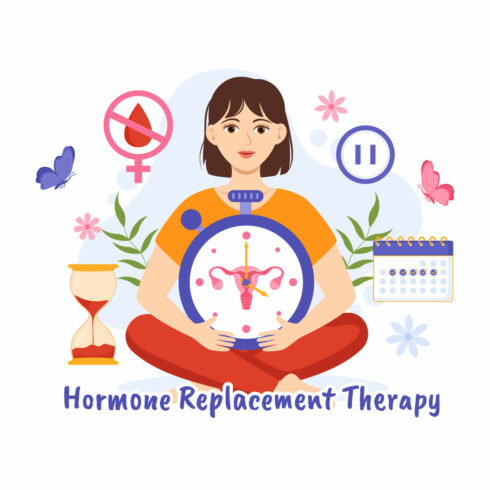 13 Hormone Replacement Therapy Illustration cover image.