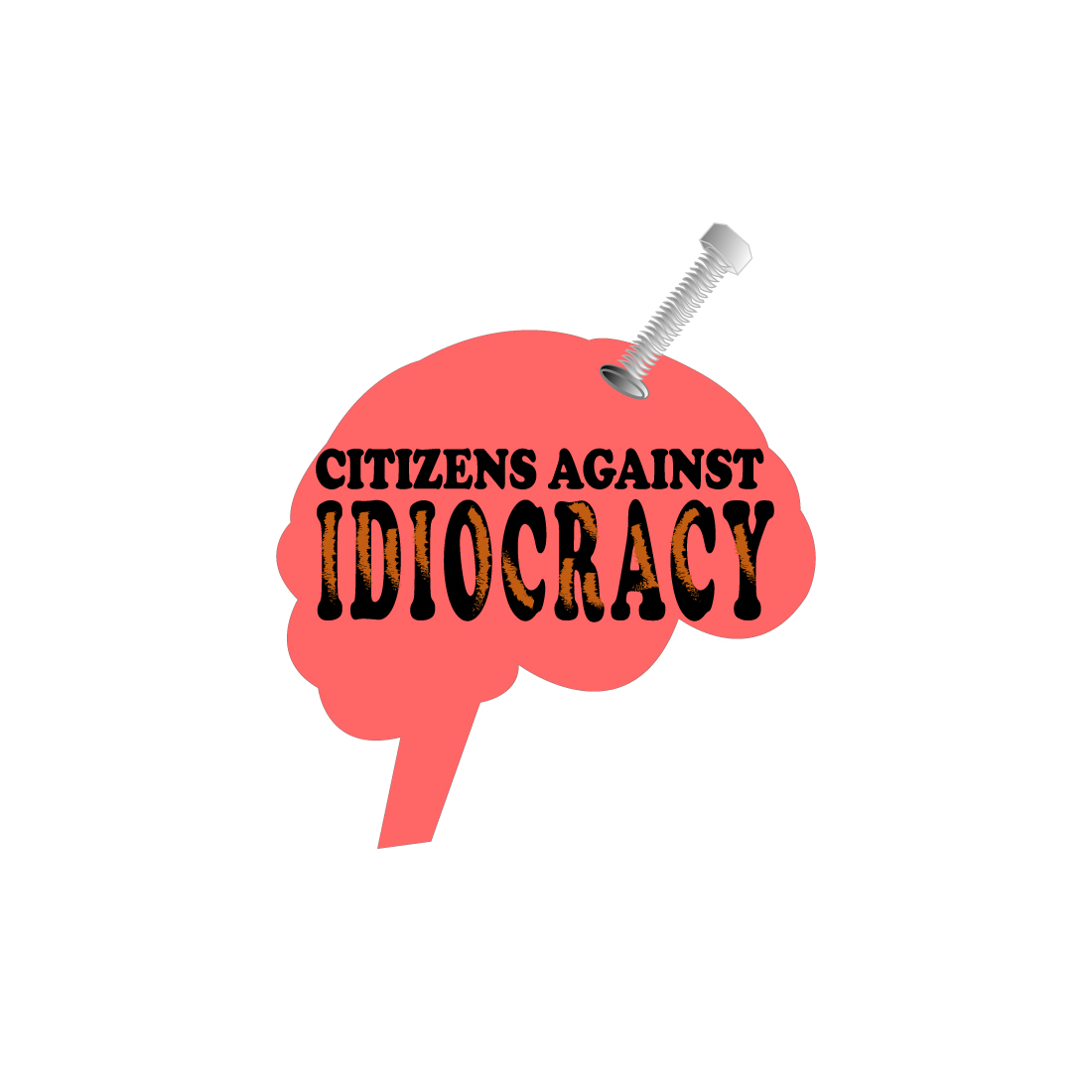 Idiocracy TShirt Design preview image.