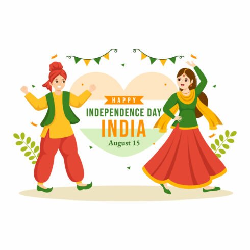 20 Happy Independence Day India Illustration cover image.