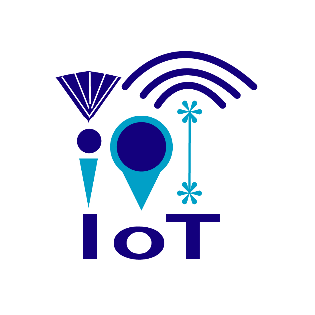 Internet of Things IoT - TShirt Graphic Design preview image.