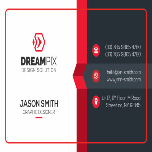 Mockup business card cover image.