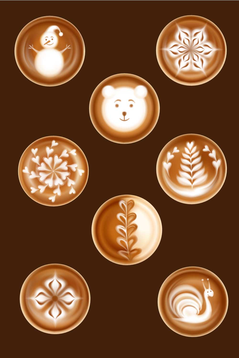 latte-art illustrations pinterest preview image.