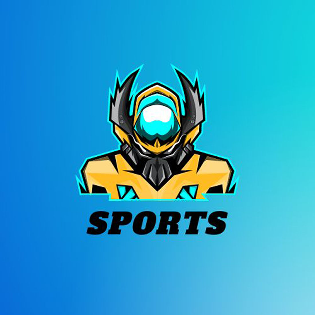 5 best Sports logo design preview image.