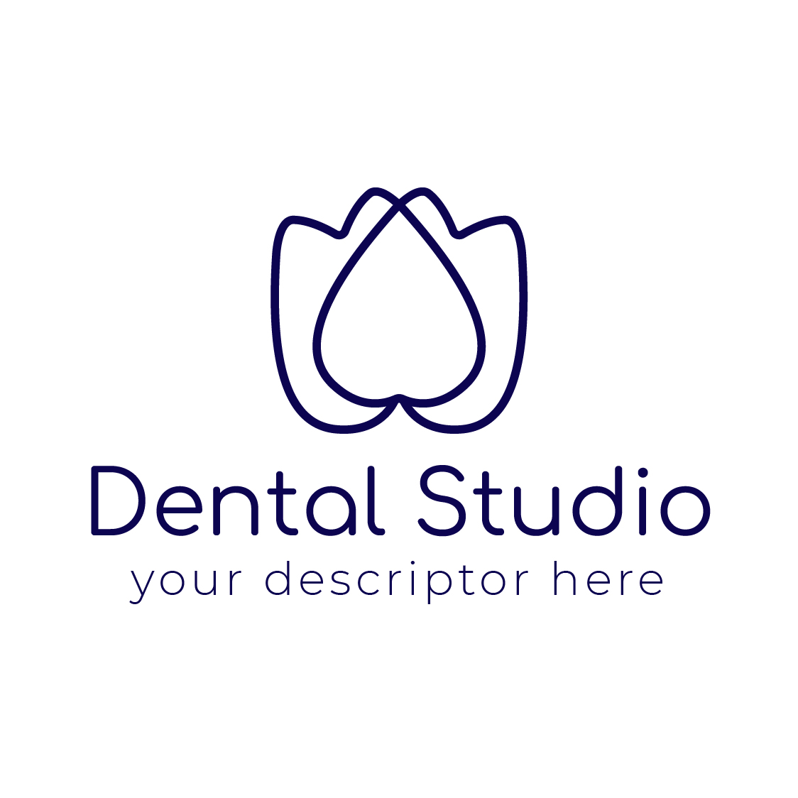 lotus dental logo preview image.