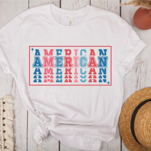 American T-Shirt Design cover image.