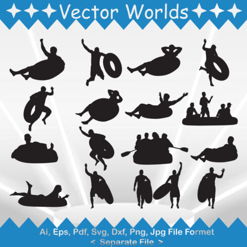 Tubing SVG Vector Design cover image.