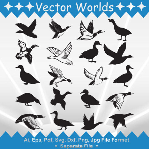 Mallard SVG Vector Design cover image.
