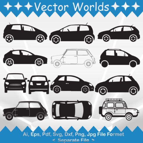 Hearse SVG Vector Design cover image.