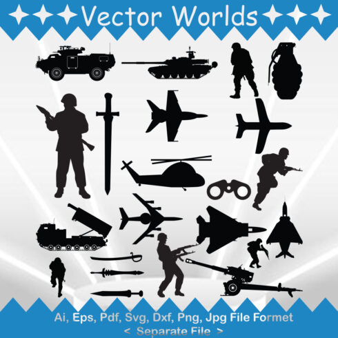 War Fight SVG Vector Design cover image.