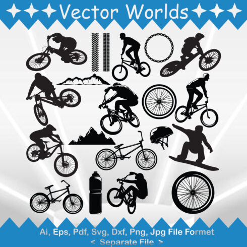 Jump mountain SVG Vector Design cover image.