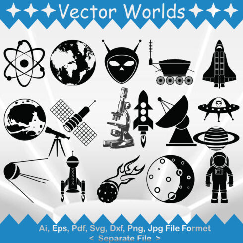 NASA SVG Vector Design cover image.