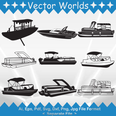 Man With Inner Tube SVG Vector Design cover image.