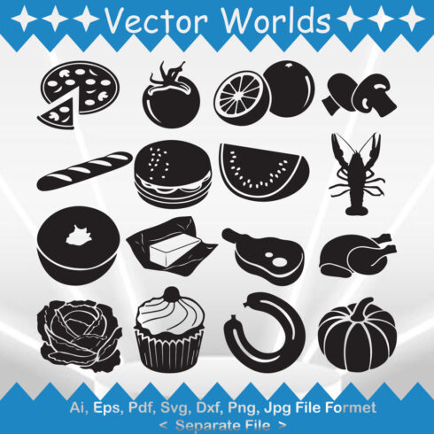 Food SVG Vector Design cover image.