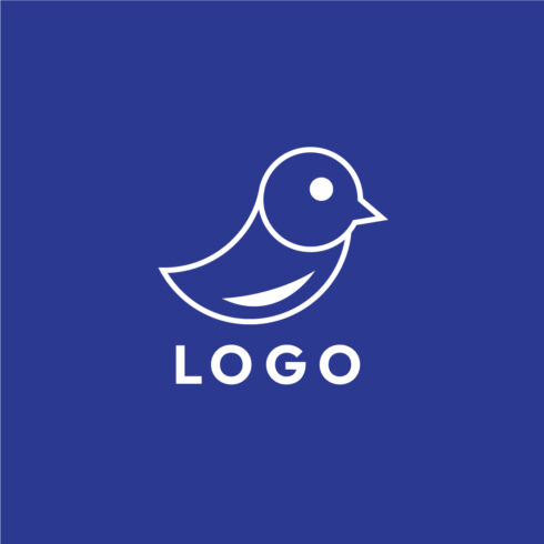 Bird Minimalist Logo Design cover image.