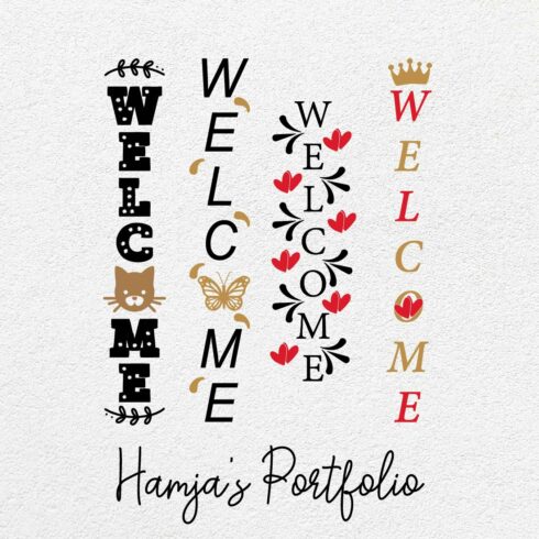 Welcome Vector Bundle Svg cover image.