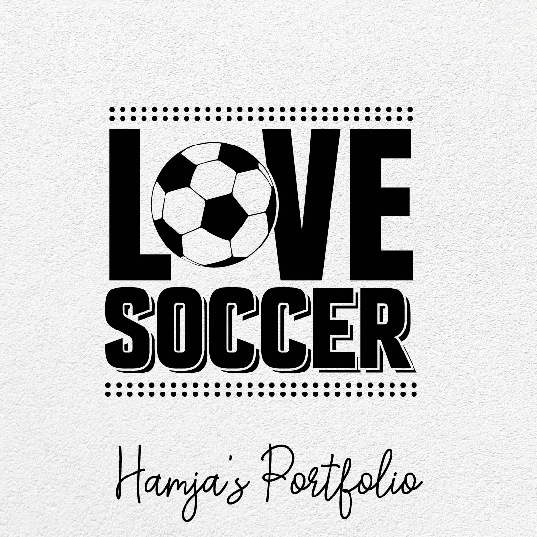 Love Soccer Vector Svg cover image.