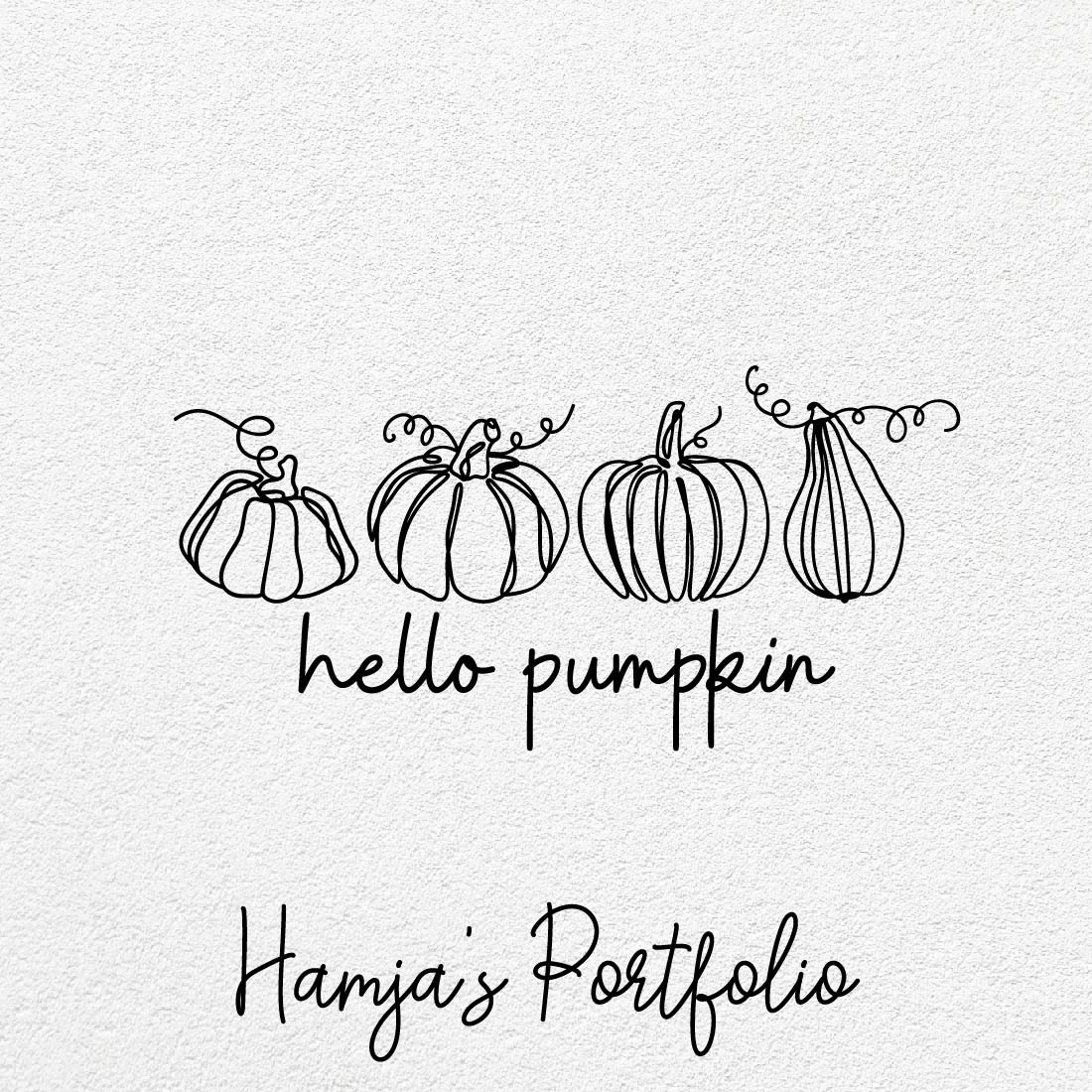 Hello Pumpking Vector Svg cover image.