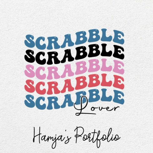 Scrabble Lover Vector Bundle Svg cover image.