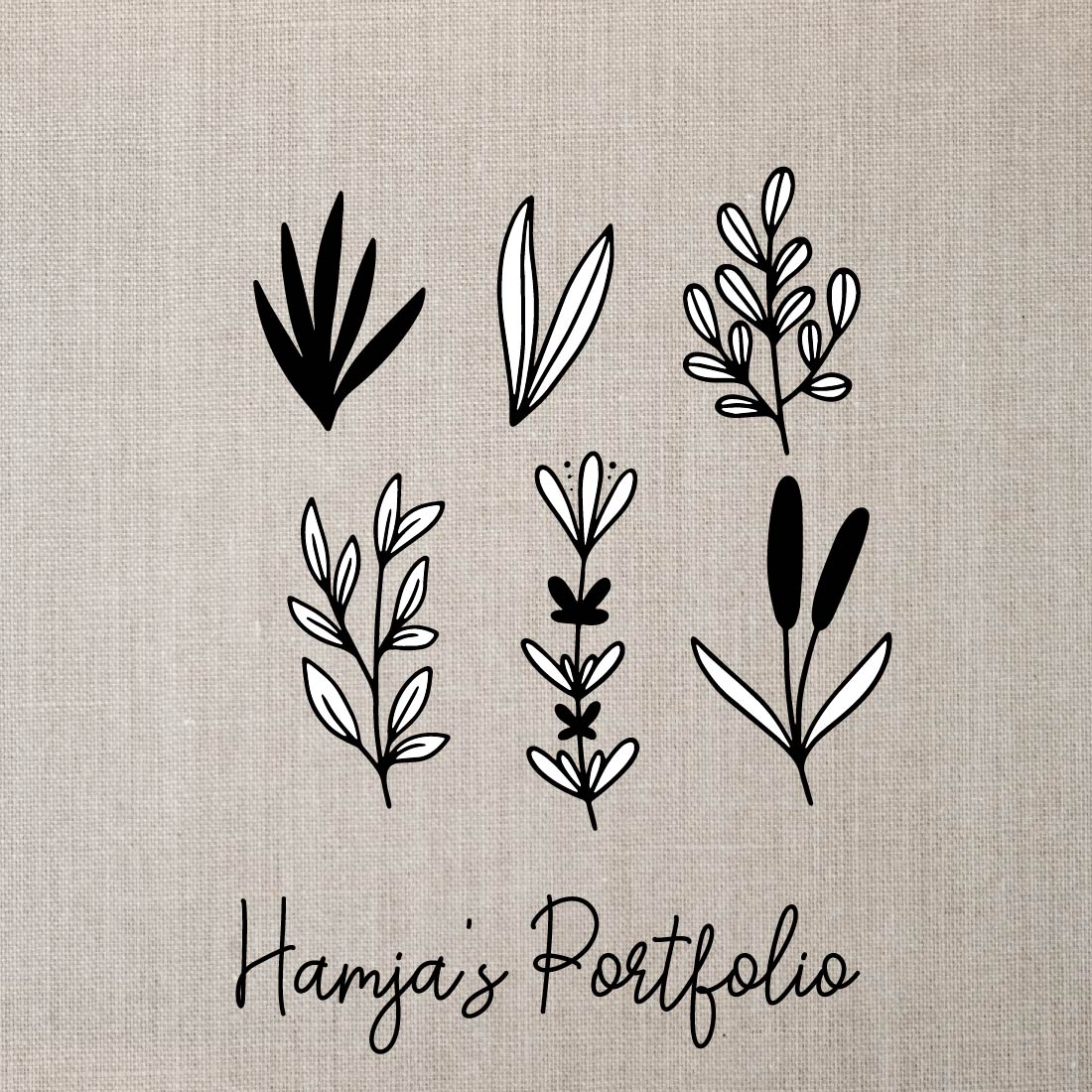 Wildflower Vector Bundle Svg preview image.