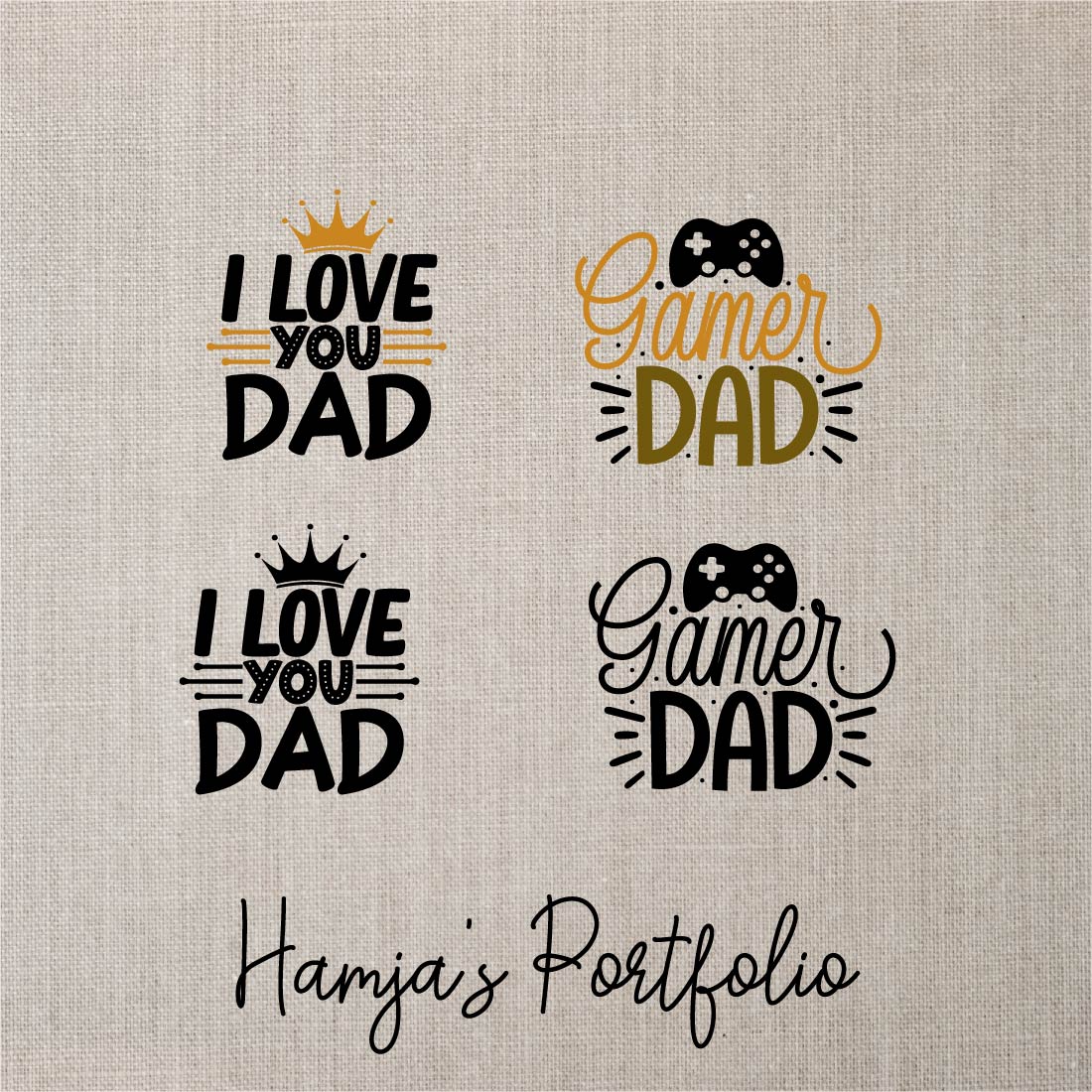 Dad Typography Vector Svg preview image.