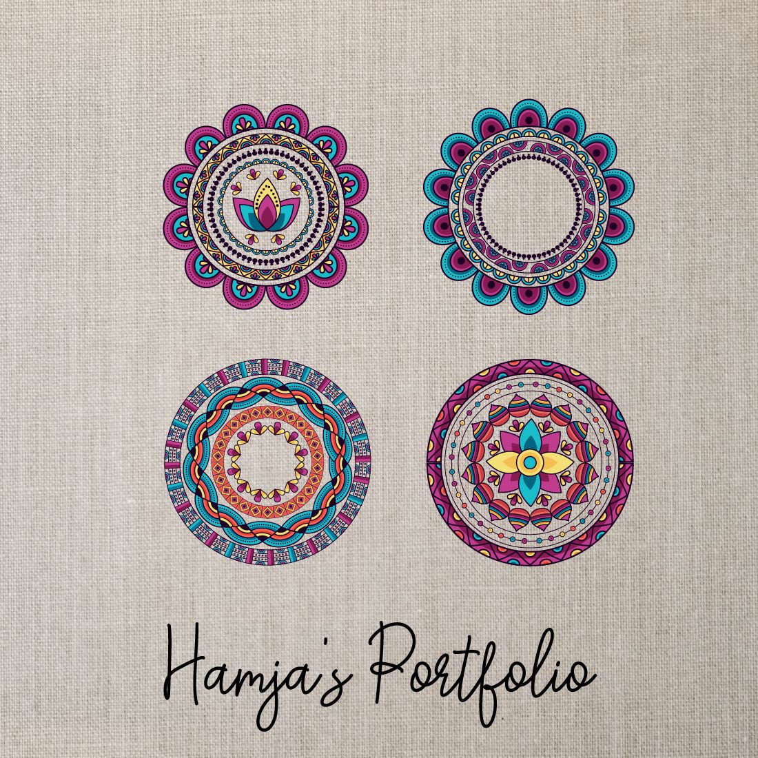 Mandala Vector Bundle preview image.