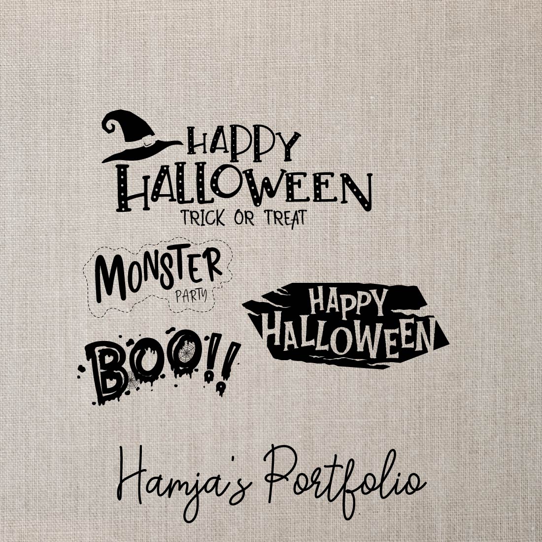 Halloween Vector Svg preview image.