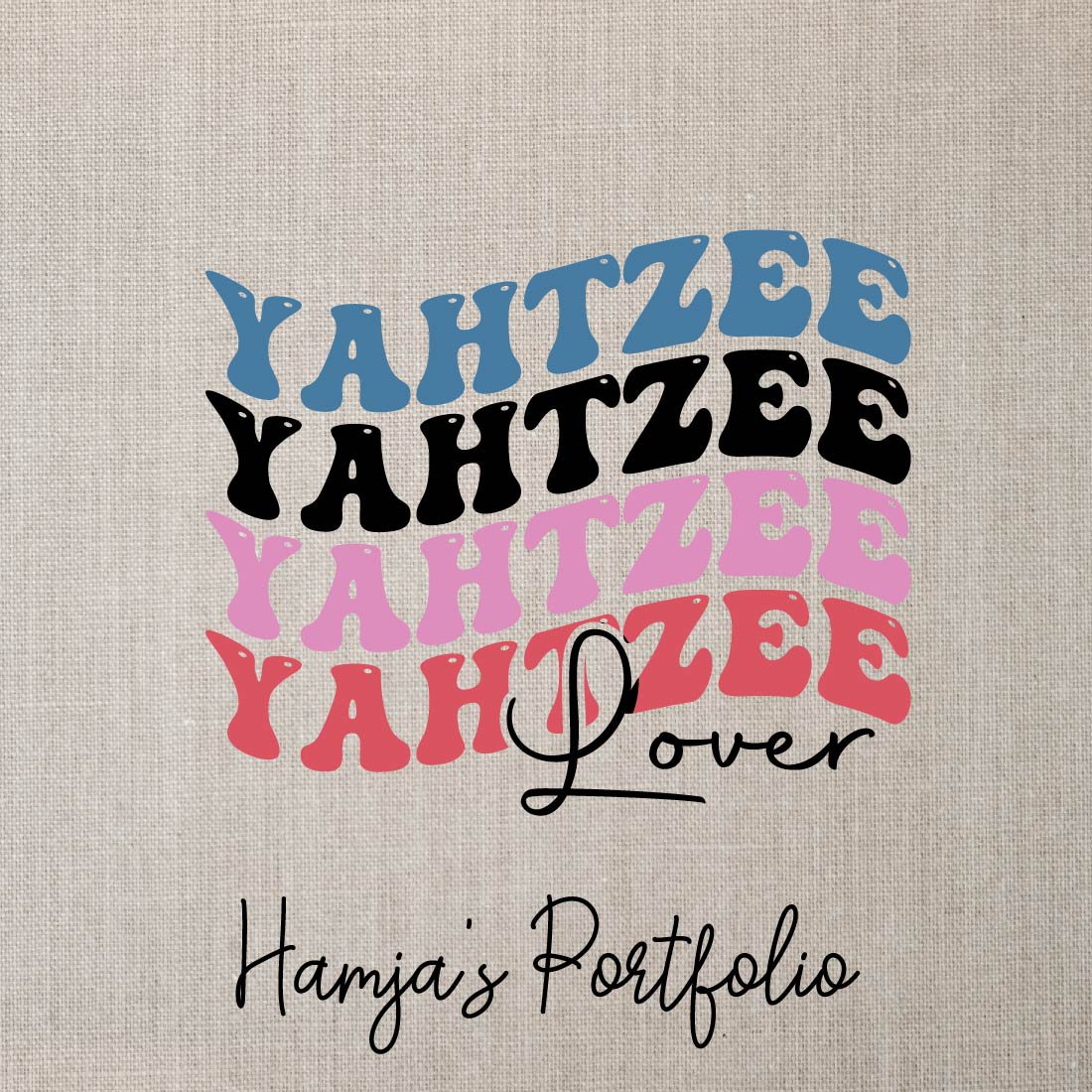 Yahtzee Lover Vector Svg preview image.