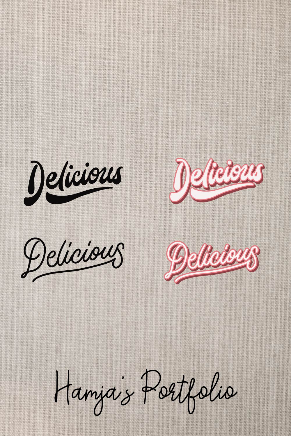 Delicious Vector Bundle Svg pinterest preview image.