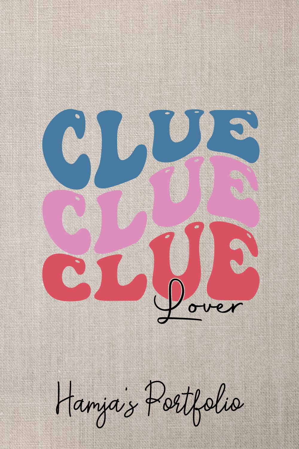 Clue Lover Vector Bundle svg pinterest preview image.