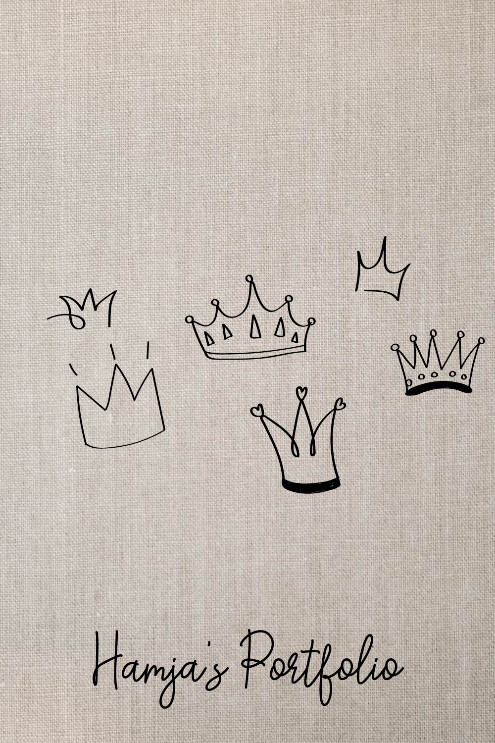 Crown Vector Svg pinterest preview image.