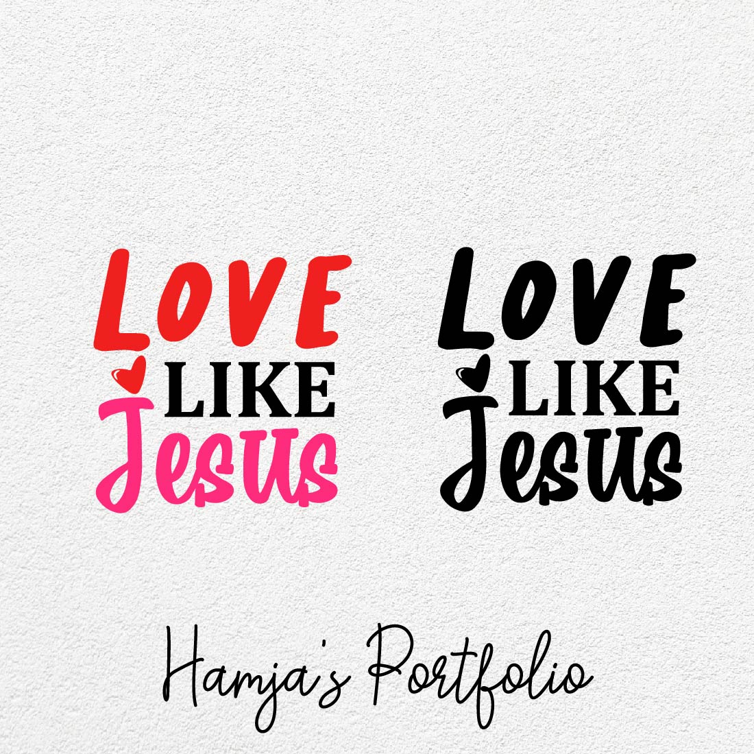 Love Like Jesus Vector Svg cover image.